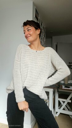 Oversized slouchy sweater