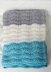 Wavy Chevron Baby Blanket