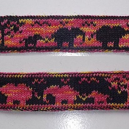 Elephant bookmark