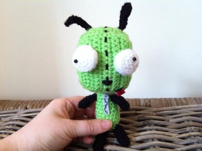 Gir from Invader Zim ( dog suit ) alien plush doll