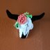 Desert Rose Cow Skull