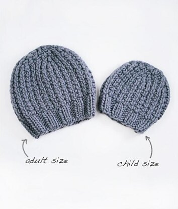 The Waffle Stitch Hat