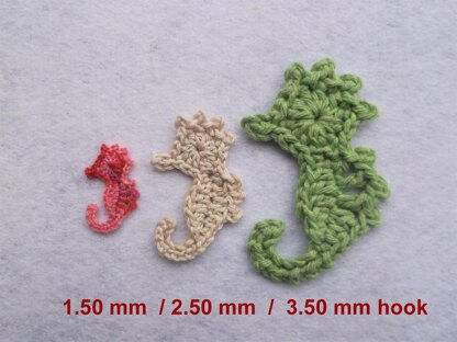 Seahorse earrings