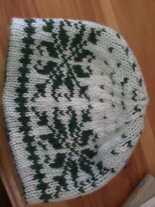 Reversible Snowflake Hat