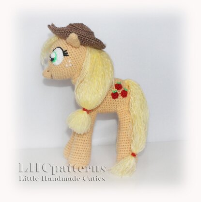 Applejack Pony Horse Crochet Pattern