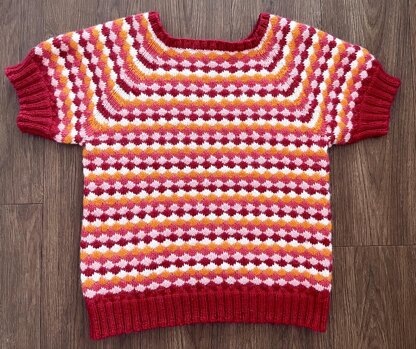 Raspberry Sundae Sweater