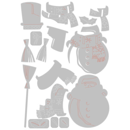 Sizzix Thinlits Die Set - Winston, Colorize by Tim Holtz