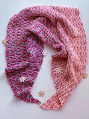 Sweet Almonds shawl