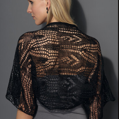 Bolero in Katia Inox Lace - Downloadable PDF