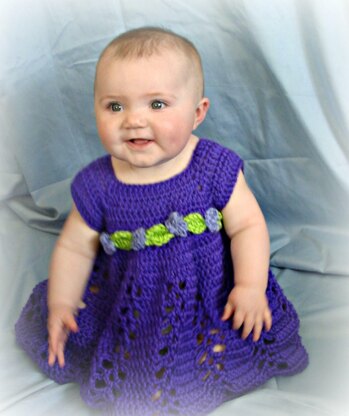 Ribbon & Lace Infant Dress