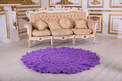 Rug or carpet crochet pattern