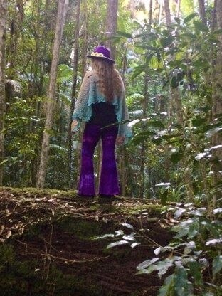 Rainforest Dragonflies Shawl