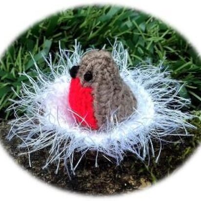 Christmas Robin - Chocolate Treat Nest