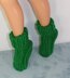 Childrens Super Chunky Stockingette Slipper Boots