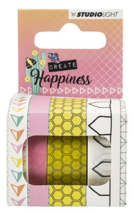 Studio Light Create Happiness Washi Tape 4/Pkg - NR. 02