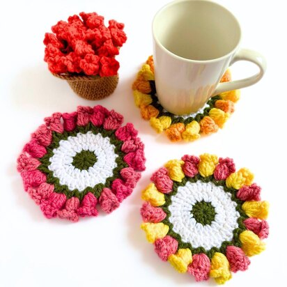 Flower Pot Coasters