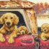 Dimensions Golden Ride Counted Cross Stitch Kit - 14in x 10in