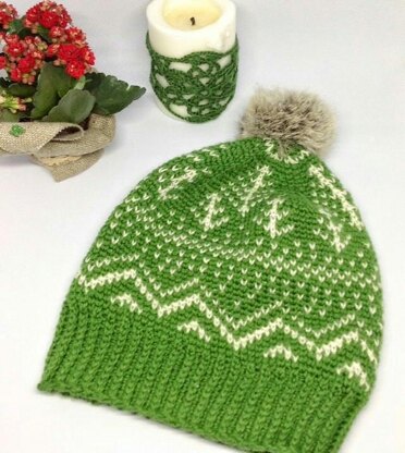 Winter Mountains Hat