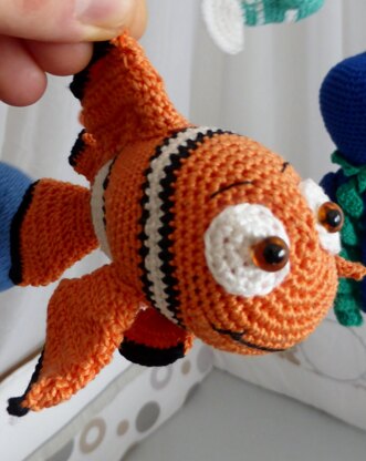 Baby Mobile "Meerestiere" Häkelanleitung