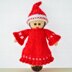 Christmas Candy Cane Doll Knitting Pattern - Toy Knitting Pattern