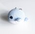 Crocheted Whale Keyring