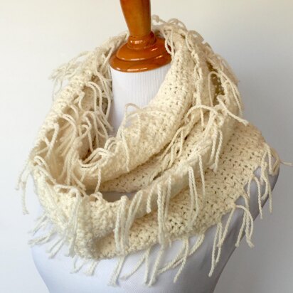 Boho Fringed Scarf