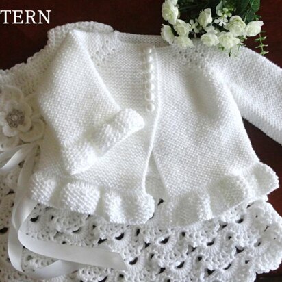 Crochet Baby Dress Knitting Baby Cardigan Pattern Baby Outfit