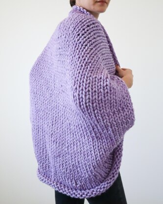 Super Chunky Slouchy Shrug Knitting pattern by Michelle Greenberg ...