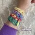 Crochet Lucy bracelet crochet pdf pattern for beginners / Crochet Cuff boho style