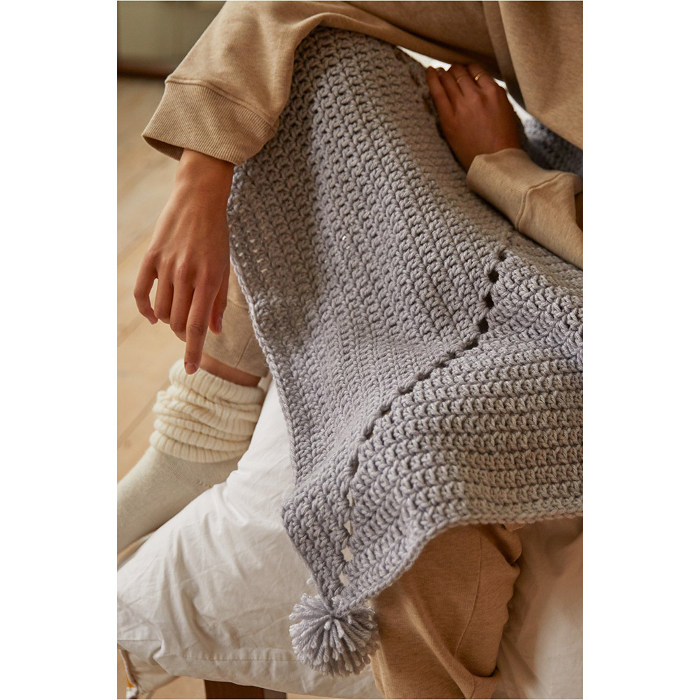 DMC Mindful Making The Comforting Blanket Crochet Kit - 90cm x 90cm - view 5