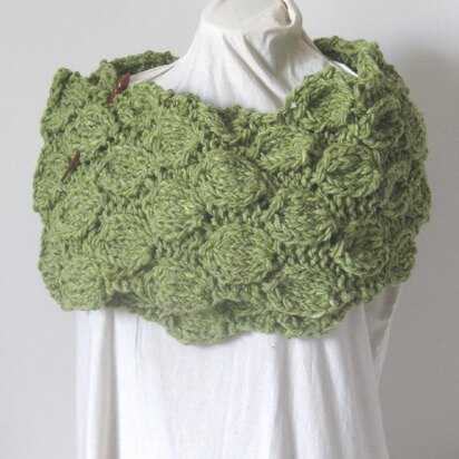 Cocoon Stitch Cowl - knitting pattern