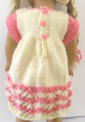 Comfy nightie set for american girl , gotz and other 18'' dolls