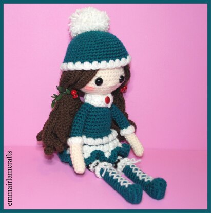 Holly, Doll Crochet Pattern