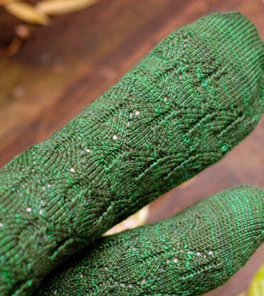 Park City Socks in SweetGeorgia Tough Love\nSock - Downloadable PDF