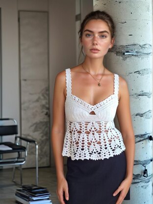 Crochet Bustier top