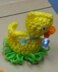 Easter Duck on Grass