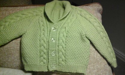 Baby Cardigan in 4ply
