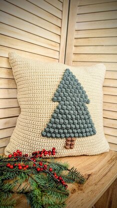 Bobble Pine Pillow