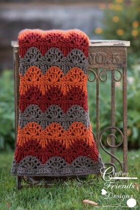 Ripple Lace Afghan