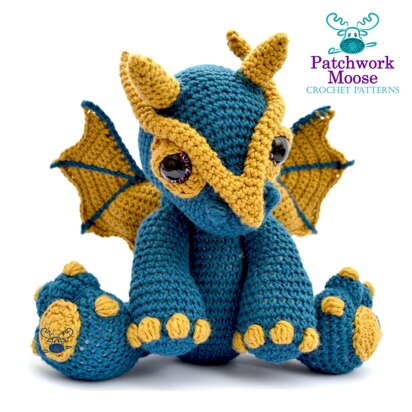 Amigurumi Dragon - Clancy