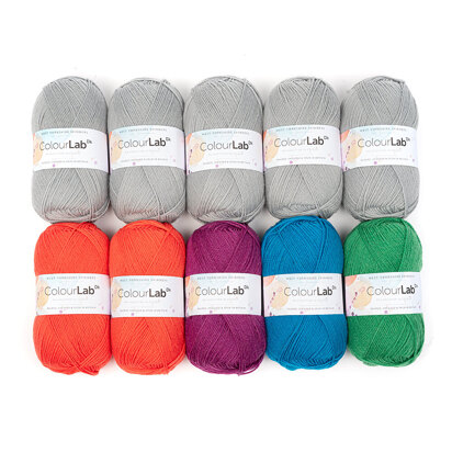 West Yorkshire Spinners ColourLab 10 Ball Colour Pack