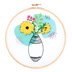 Hawthorn Handmade Vase 3  - Sunshine * Embroidery Kit