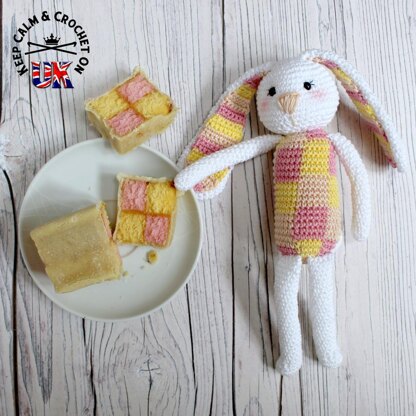 Battenburg Bunny Amigurumi