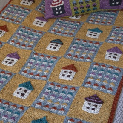 Little Houses Blanket