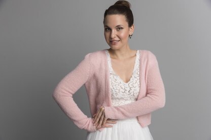 Cardigan with knots for brides