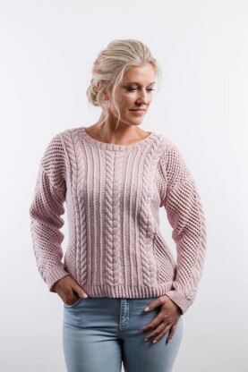 Cable Mesh Sweater