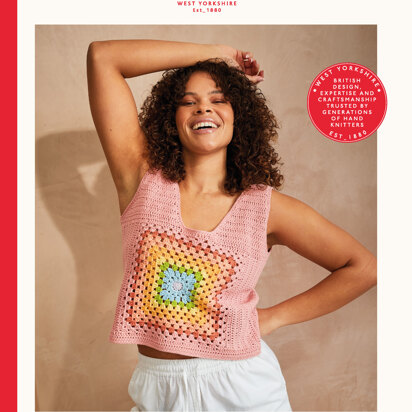 Metro Square Top in Sirdar Stories DK - Downloadable PDF