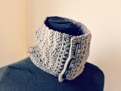 The Mini Morgan Button Up Cowl