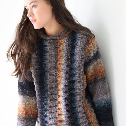 Correa Sweater in Noro Silk Garden - 24 - Downloadable PDF