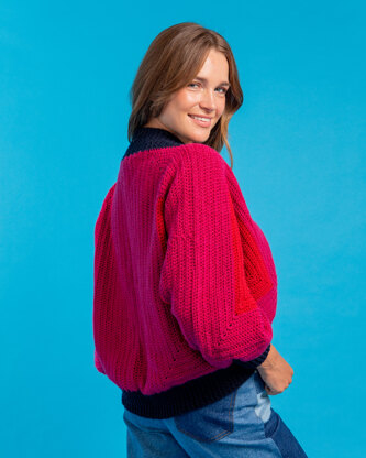 Cloud Nine Cocoon Cardigan - Free Cardigan Crochet Pattern for Women in Paintbox Yarns Wool Blend DK by Paintbox Yarns